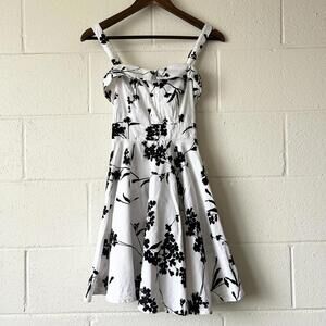 Vintage Grace Karin Floral Fit And Flare Pin Up Mini Dress Women’s XS